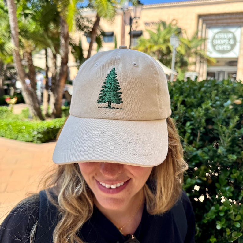Evergreen Tree Embroidered Hat - view 3